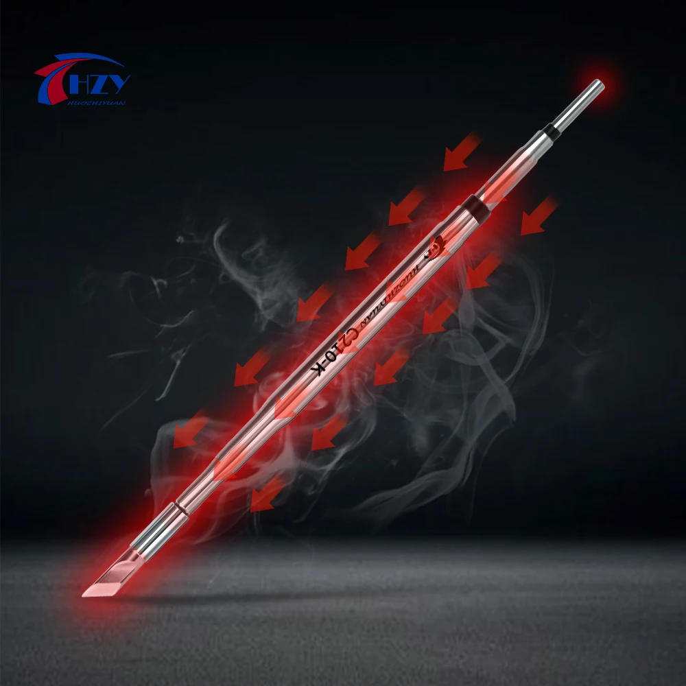 HZY C210-I C210-K C210-SI Сменный Наконечник Ручки Сварочного Железа Для JBC T210-A Sugon T26/T26D