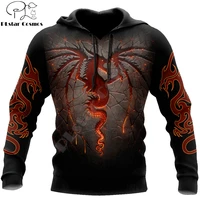 tattoo spiral dragon lava 3d printed fashion mens hoodies sweatshirt autumn unisex zipper hoodie casual sportswear dw857