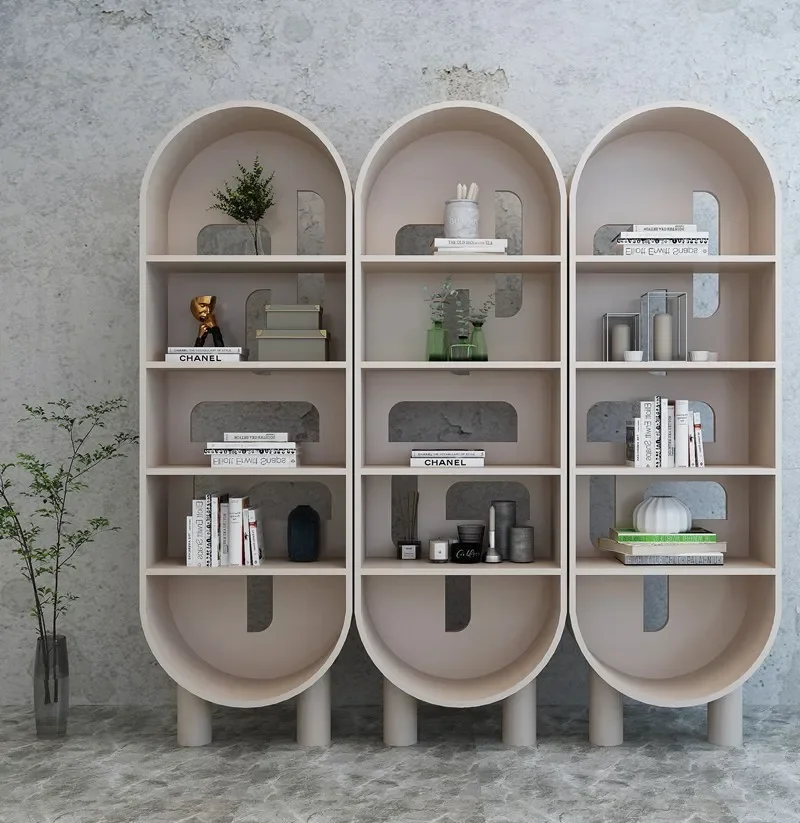 Витрина шкаф для витрин Минималистичная маленькая витрина хранения книжной