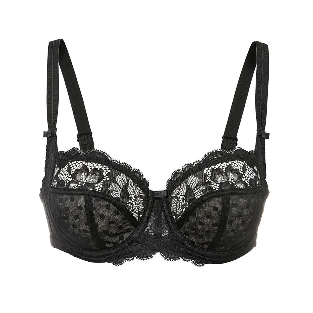 Mierside Women Bras Fashion Casual Sexy Solid Color  Lace Sling Nylon Breathable Elasticity Comfortable Women Bras