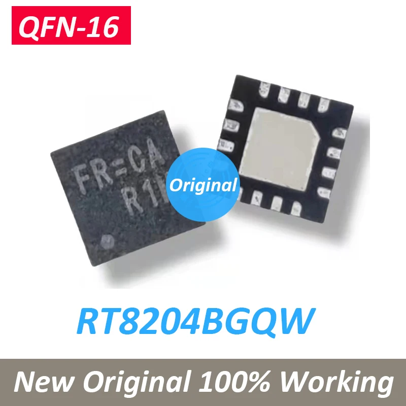 

(5-10piece) /lot 100% New RT8204BGQW RT8204B RT8204 (FR=AH FR=AM FR=...) QFN-16 Chipset