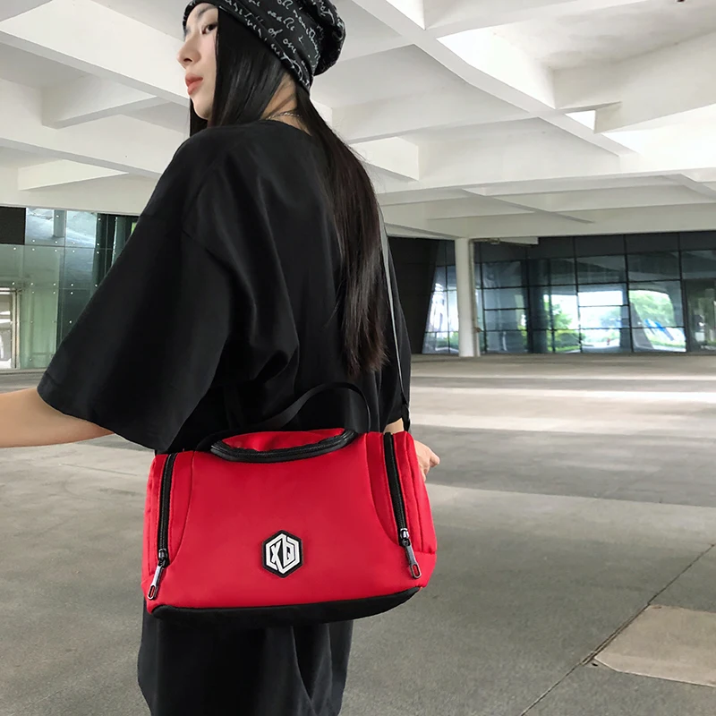 Новая нейлоновая ткань для мужчин Спортивная Многофункциональная Сумка через