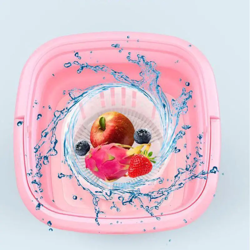 Новая Мини Складная Стиральная машина для мытья фруктов электрическая сенсорная