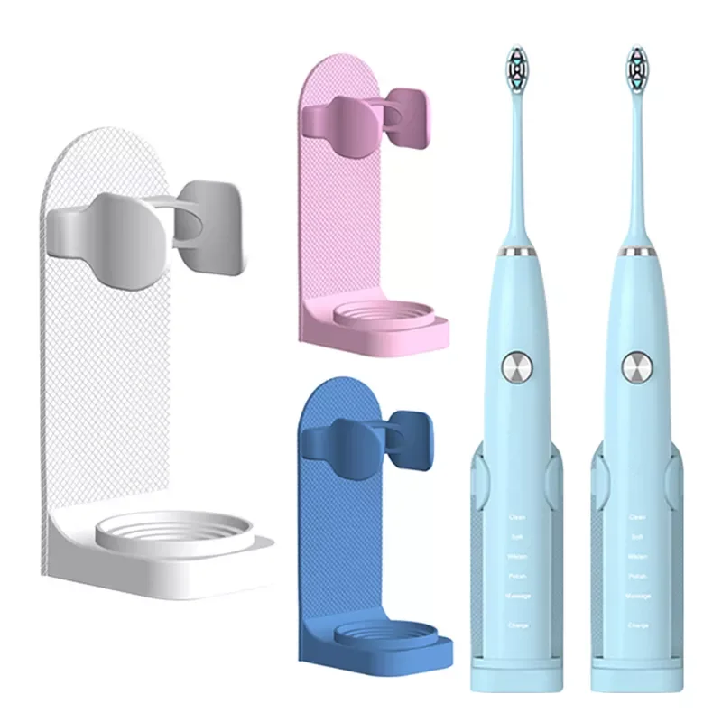 

Держатель для зубных щёток, без следов, стойка, креативный органайзер для электрических зубных щеток, настенный держатель, компактный, для в...