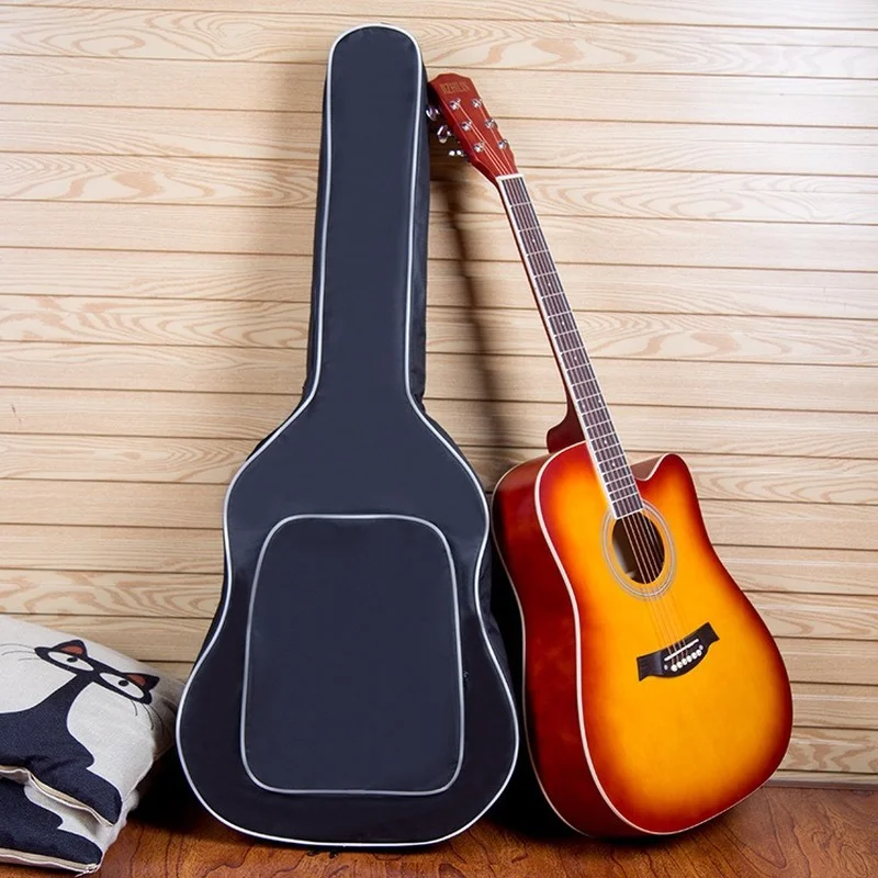 

41 Inches Soloking Travel Acoustic Guitar Gigbag Folk Guitar Backpack High Quality Thickening Bag Guitarra Musical Instrument