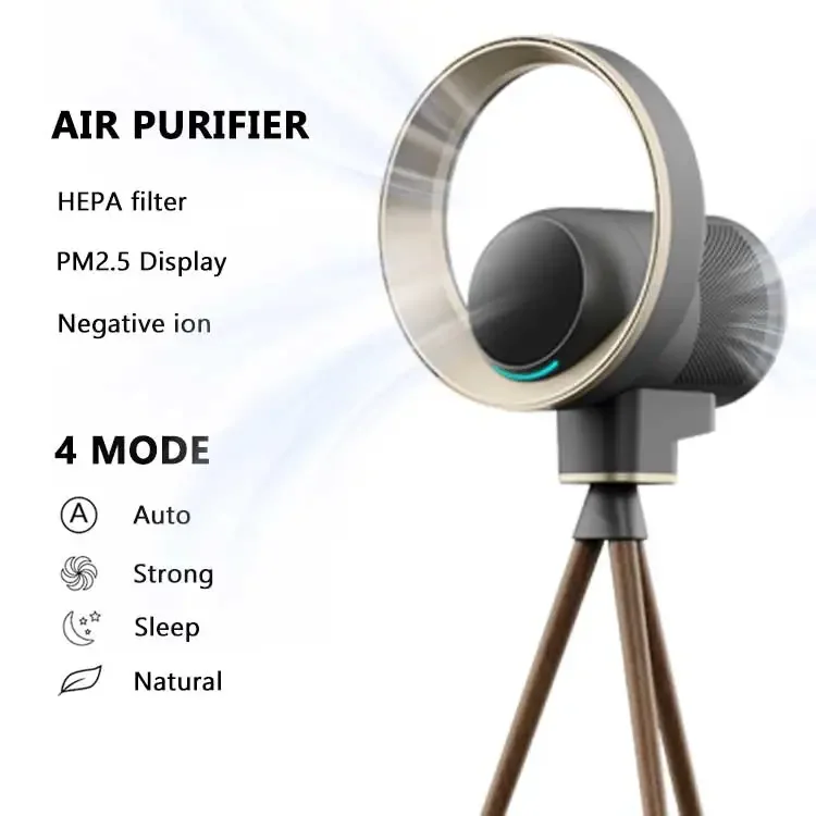 Дисплей PM2 5 очистка 360 9-скоростной двигатель постоянного тока холодный воздух