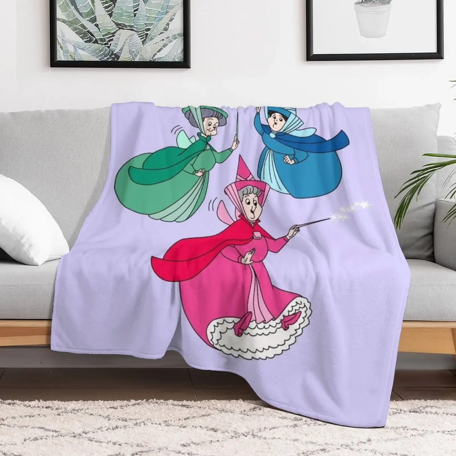 Фланелевое одеяло Fairy Godmothers