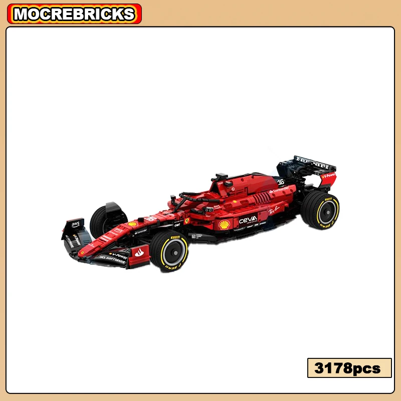 Городской Спортивный автомобиль супер F1 SF-23 итальянский гоночный строительный