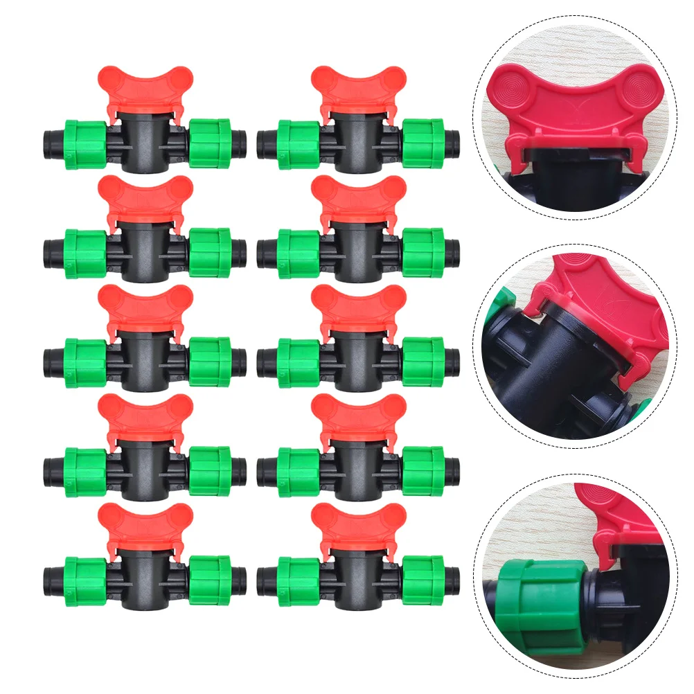 

Drip Irrigation Barbed Sprinkler System Tape Connectors Garden Automatic Accessories Switch Emitter Water Link Lawn Shut Off