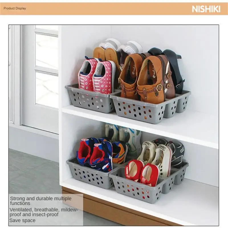 

Home Wardrobe Organizer Sports Shoes Organization Cabinet Thickened Dustproof Shoe Box Shoe Storage Box Foldable Storage Plastic