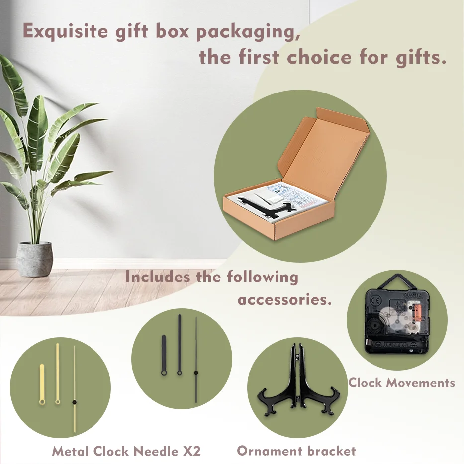 Тихие настенные часы с тигровым рисунком 8x8 дюймов из алюминия самодельные