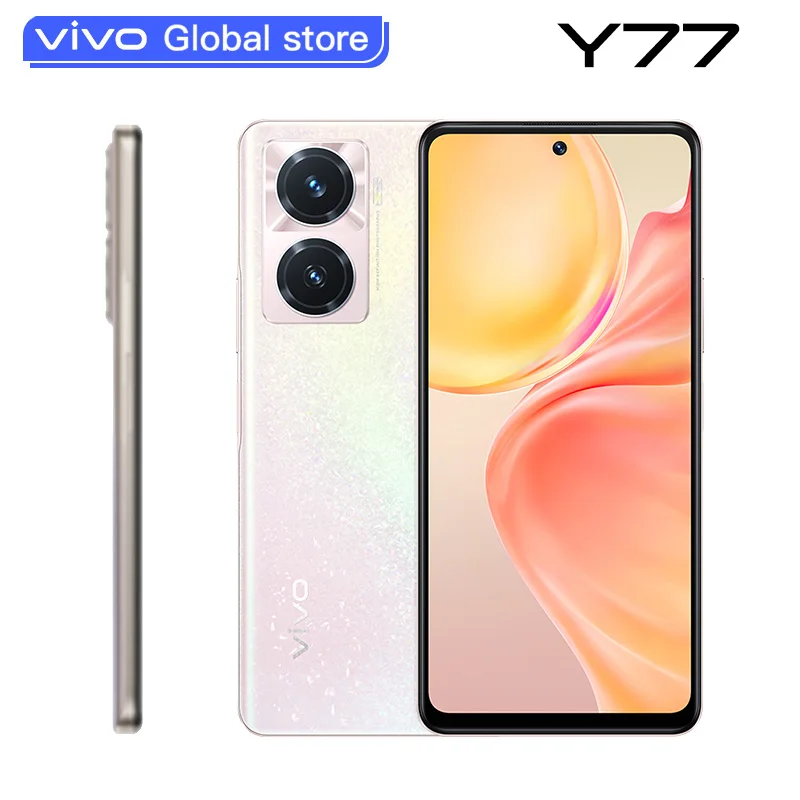 Original VIVO Y77 5G Mobile Phone 6.64 Inch  Dimensity 930 Octa Core 80W SuperFlash Charge 50M Dual cameras enlarge