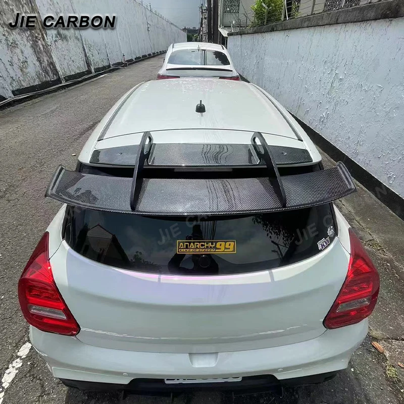 Задний диффузор из углеродного волокна для Suzuki Swift Sport ZC33S серии 2018-2024 комплект