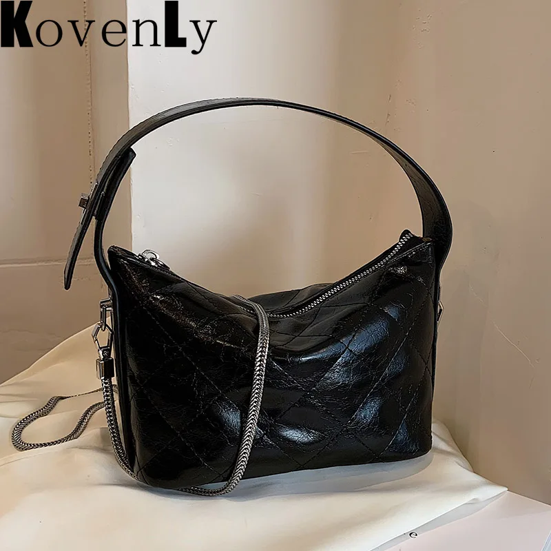 

Woman Bag Fashion Mini Handbag High Quality Shiny Leather Ladys Long Chain Shoulder Bag Bagute Desing Luxury Bags Lady Clutches