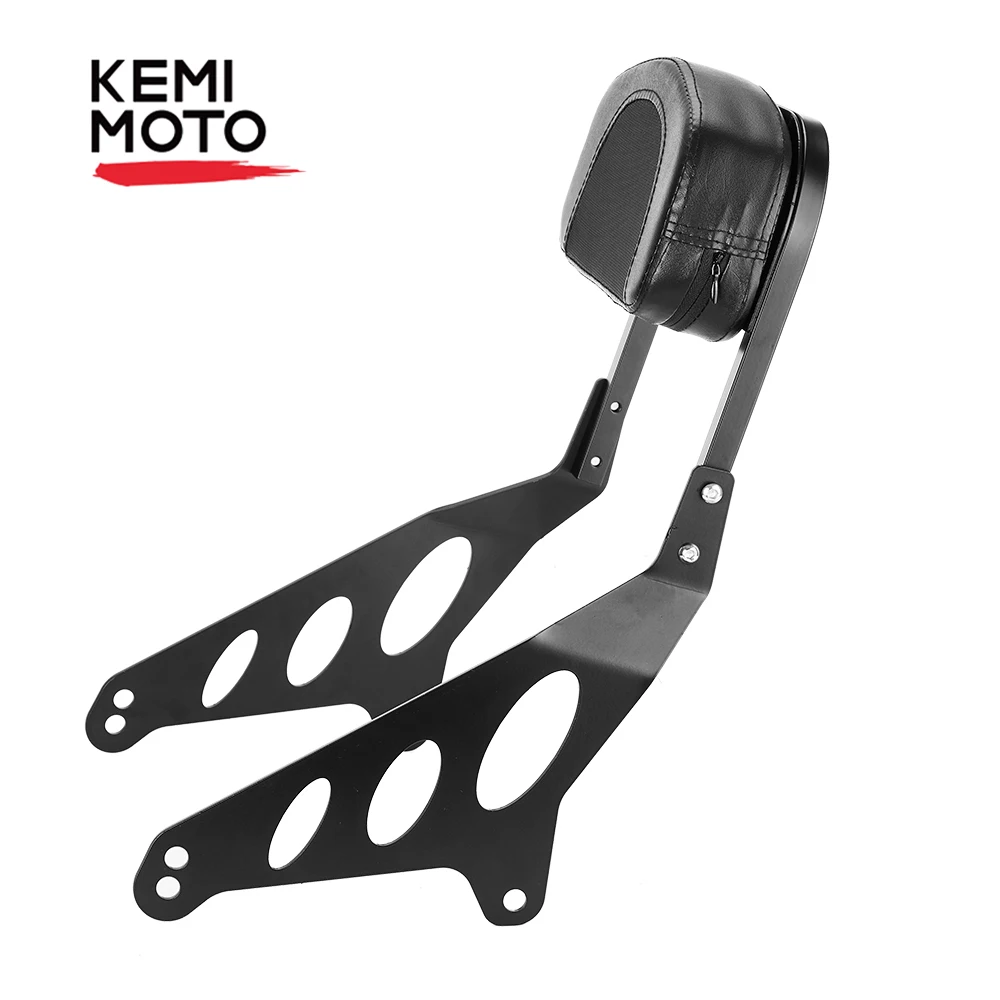 

Motorcycle Backrest Luggage Rack Sissy Bar Rear Passenger Backrest Cushion Pad For Honda CM/CMX1100 2021 Access