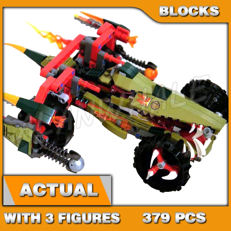 379 шт. Chima Cragger's Fire Striker Fire-down CHI Power Mode Ice Catapult 10294 строительные блоки игрушки
