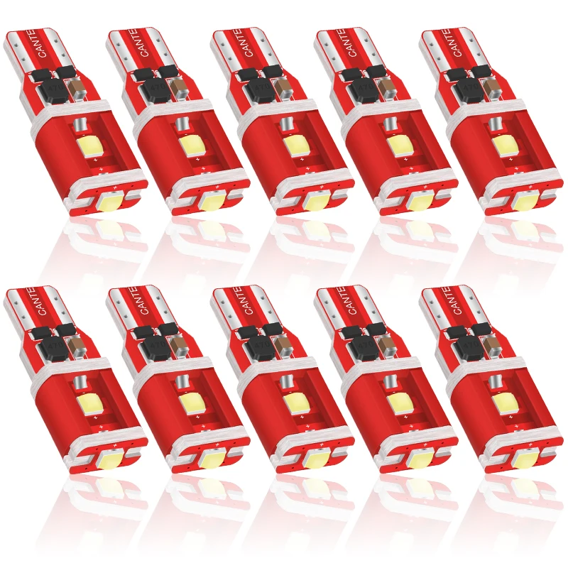 10 шт., W5W T10 фонари 3SMD 12 в 6000K 194 168 10 шт., W5W T10 фонари 3SMD 12 в 6000K 194 168