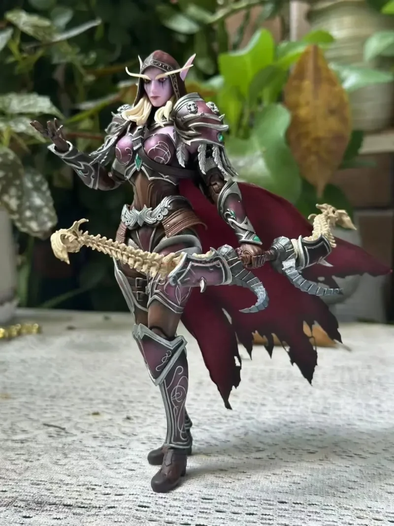 Фото В наличии: World of Warcraft 1/10 Grey Knights Female Warrior, полный комплект, изысканная коллекционная фигурка, подарок для фанатов, модель игрушки №2