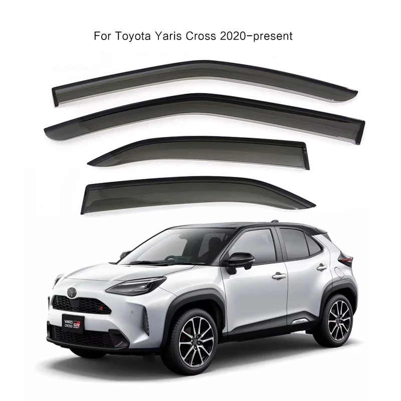 

Для Toyota Yaris Cross 2020-настоящее время XP210, вентиляционное отверстие для двери, окна, ветрозащитный козырек, защита от дождя, дефлектор