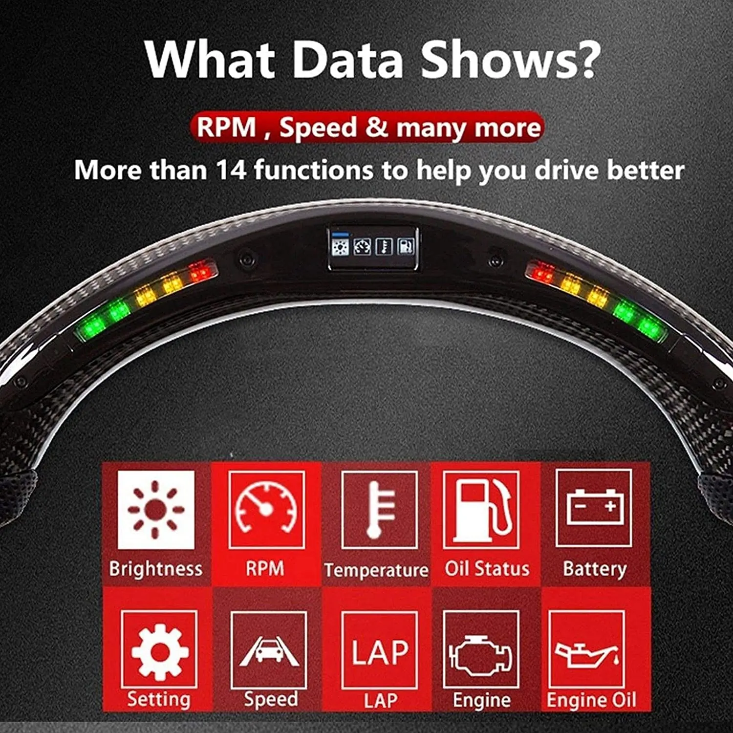 Пользовательский Руль управления подходит для VW MK7 MK6 GOLF 7 6 R светодиодный рулевое