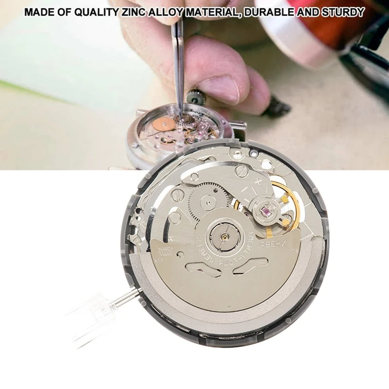 Механизм часов NH38/NH38A + стальной стержень рычаг сцепления высокоточный