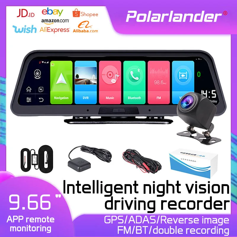 

Двойной объектив, Android 8,1, Bluetooth 9,66 дюйма, 2 + 32 ГБ, WIFI