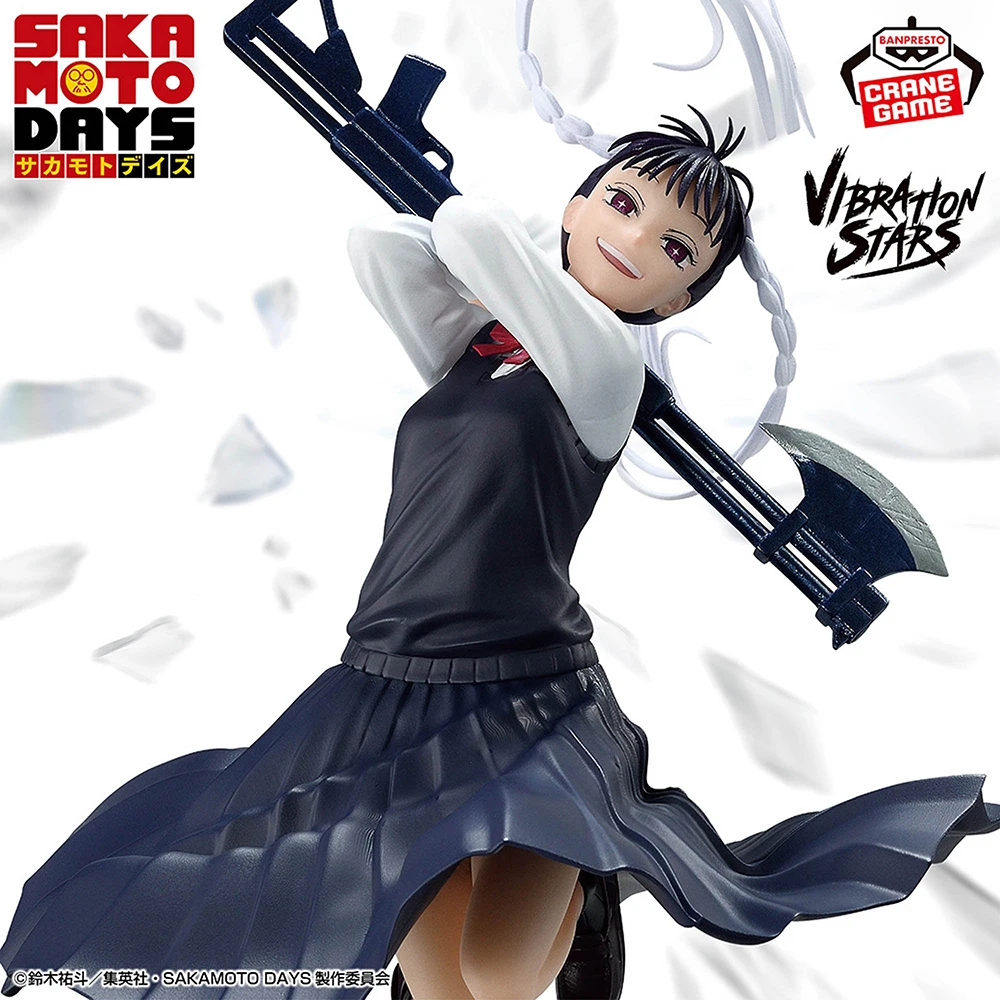 Фото Оригинал в наличии BANPRESTO Sakamoto Days вибрационные звезды Seba Mafuyu Toramaru Nao аниме фигурки модель в штучной упаковке игрушки праздничные подарки №4