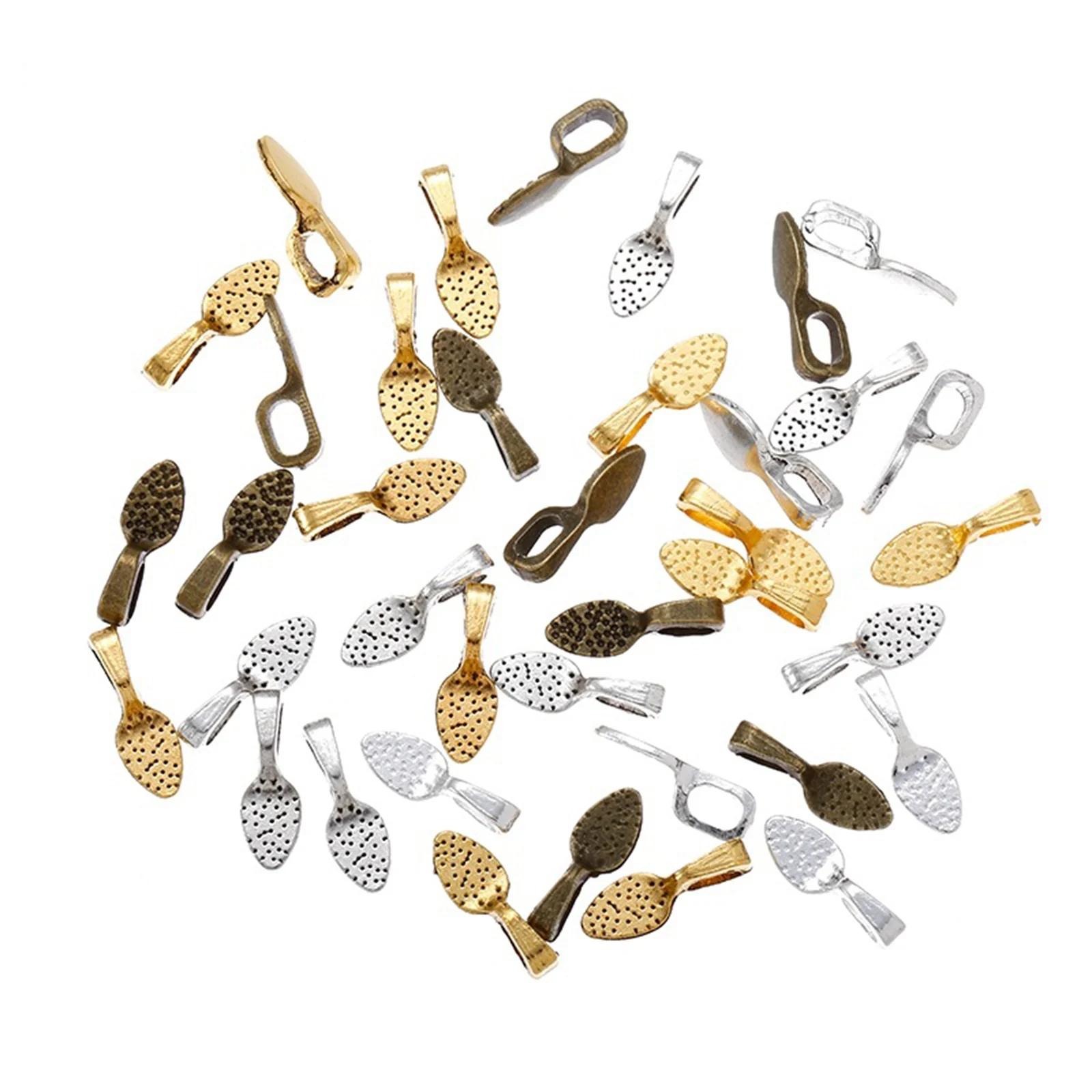 100 сплав Клей на подвеске кабошон 15x5 мм маленькие подвесные подвески