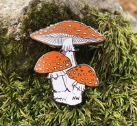mushroom enamel pin lapel pins badge brooch jewelry accessory