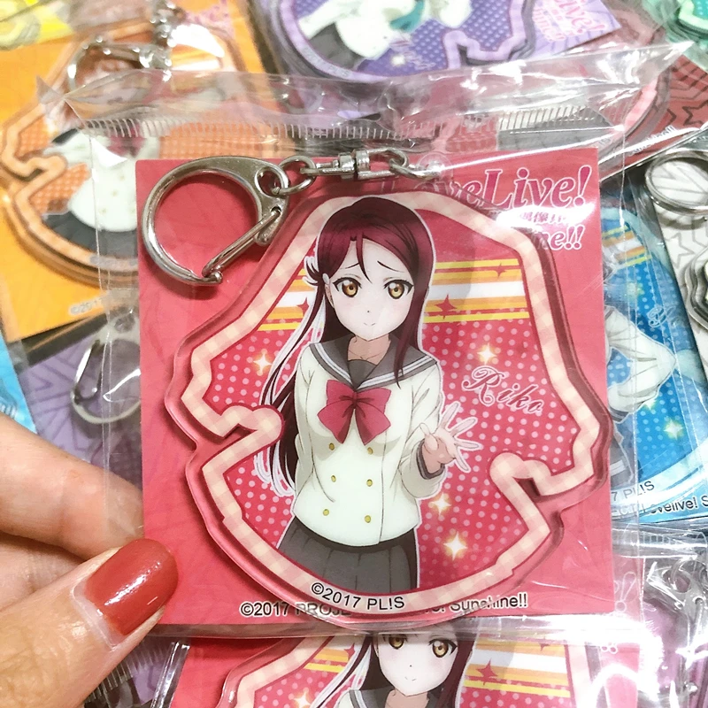 Аниме LoveLive!Sunshine! Акриловый брелок таками Чика Ватанабе You Kurosawa Ruby охара Мари