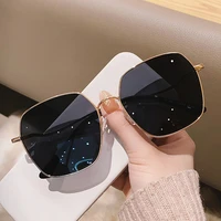 fashion shades for women sunglasses classic oversized square sun glasses for female men brand design metal big frame streetwear