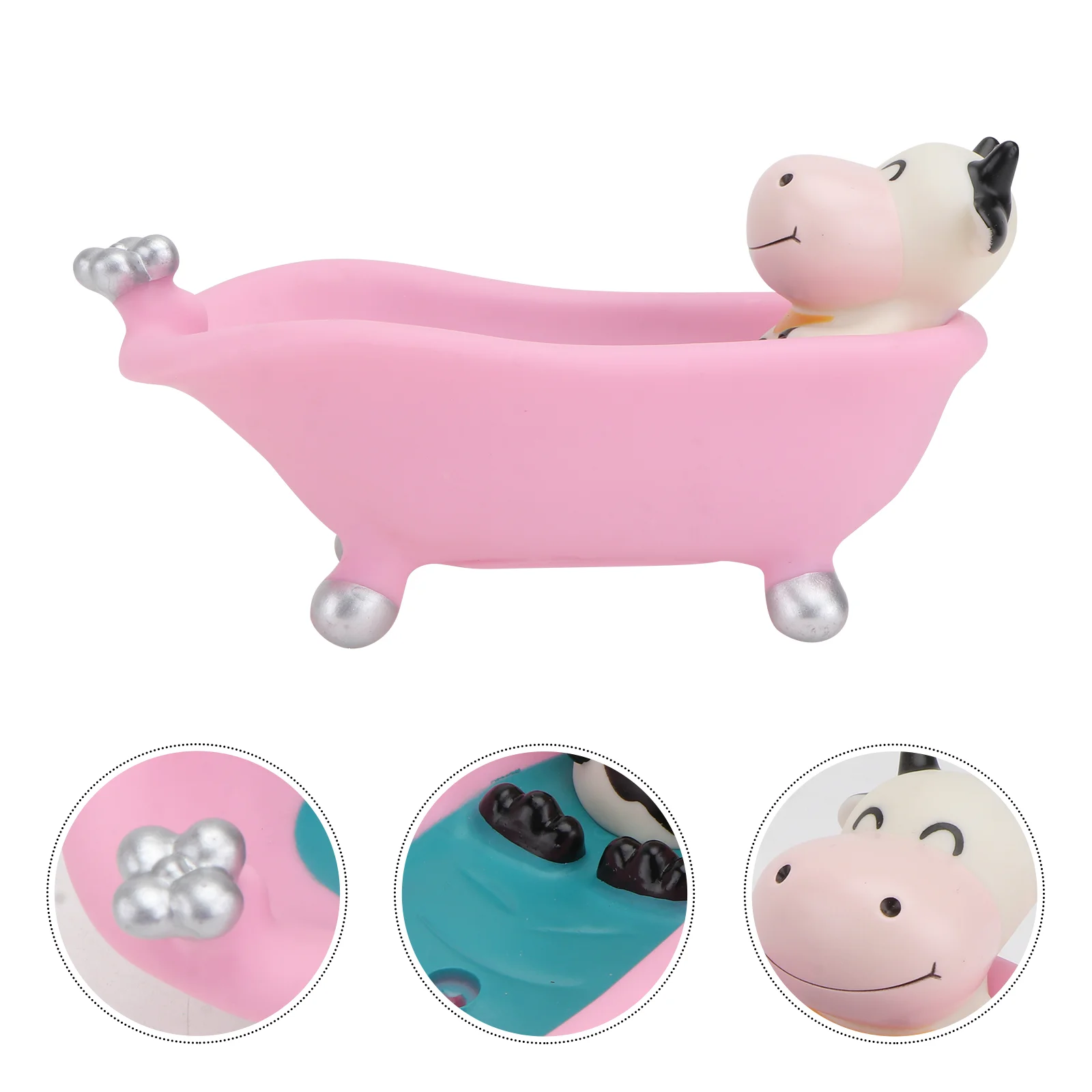 

Soap Holder Bathtub Shape Case Drying Tool Soundbar Bracket Liquid Dish Household