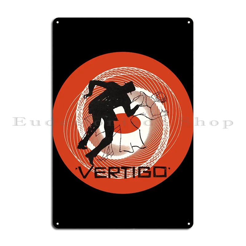 Металлические знаки Hitchcock S Vertigo Nunnun персонализированные кинотеатральные