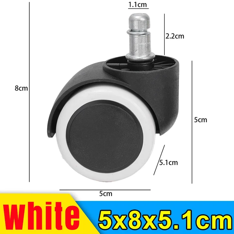 Сменные мягкие бесшумные колесики для рабочего кресла