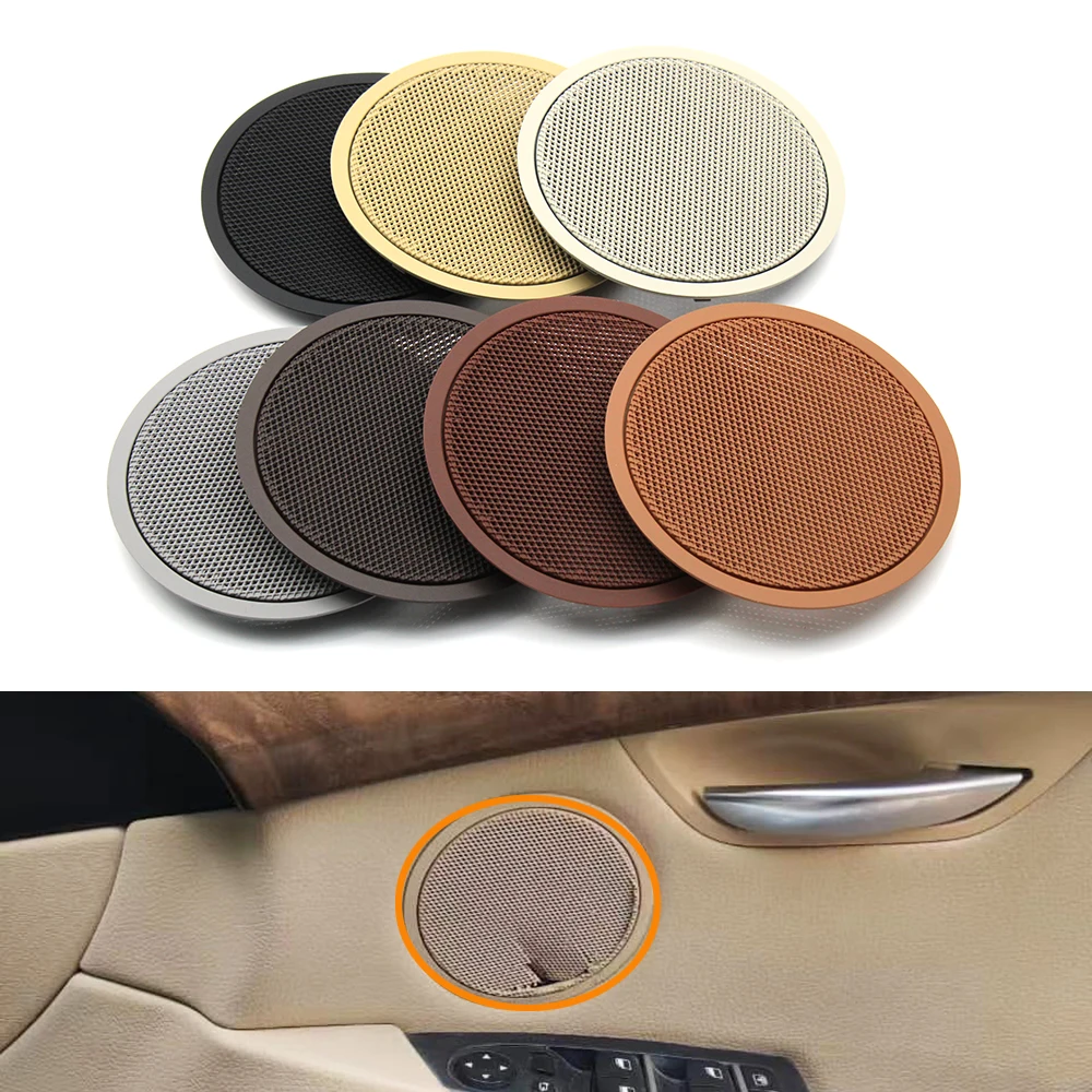 

LHD RHD Interior Door Front Rear Woofer Horn Sound Loudspeaker Grid Cover For BMW X5 X6 X3 X4 5GT E70 E71 E72 F25 F26 F07
