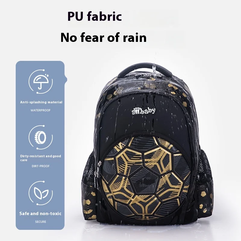 Водонепроницаемый рюкзак для детей, вместительный рюкзак для защиты позвоночника (art.: 3920c714a3362) - 3920c714a3362
