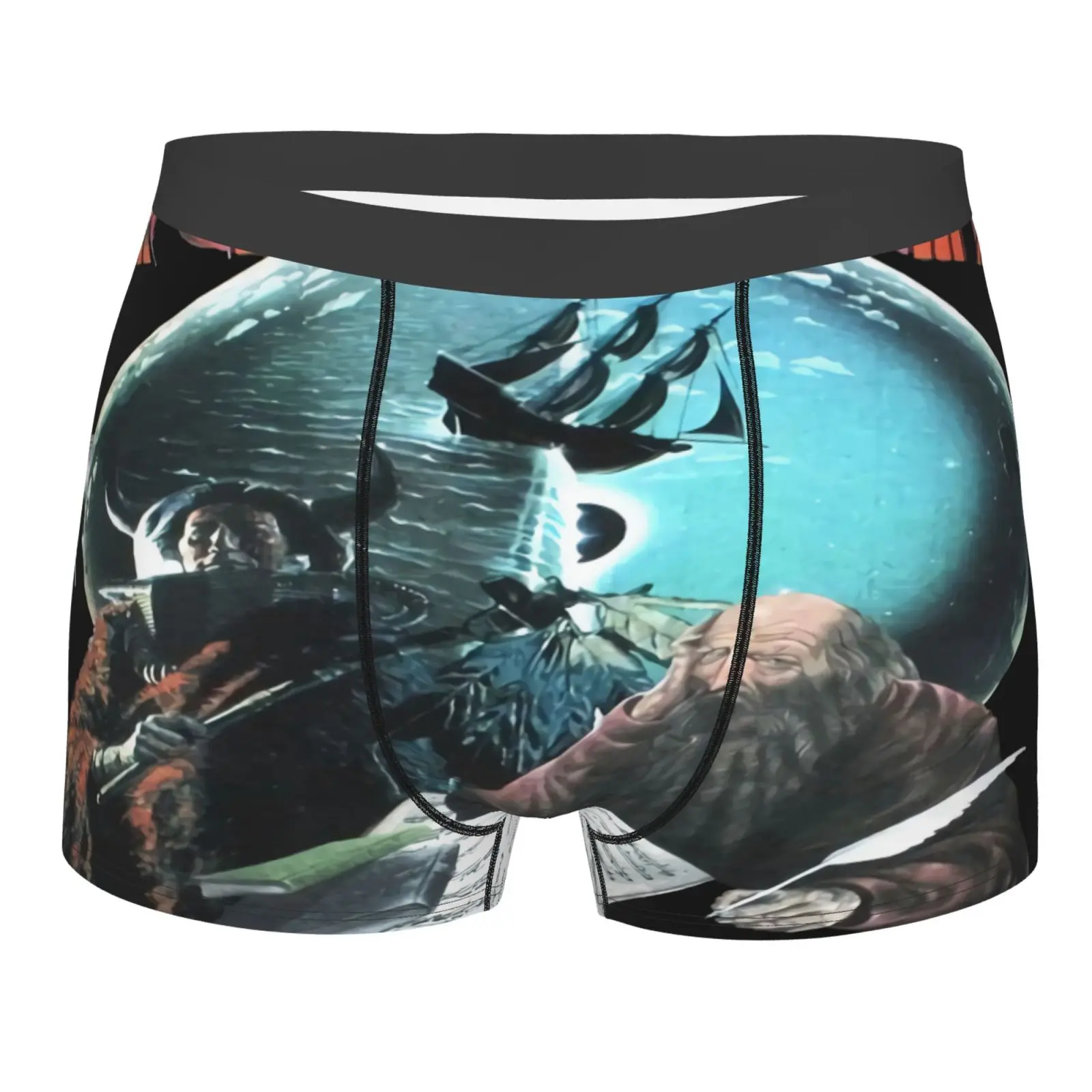 

Трусы-боксеры с завышенной талией для мужчин и женщин, розовые