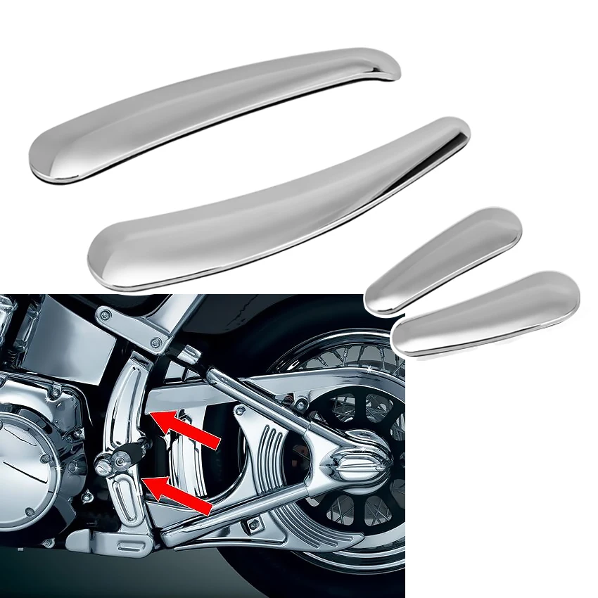 Мотоциклетная 3D изогнутая рамка для маятника вставка крышка хромированные
