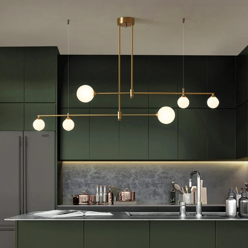 

Светодиодная Подвесная лампа, декоративный осветительный прибор для украшения комнаты, умные лампы для столовой и помещений