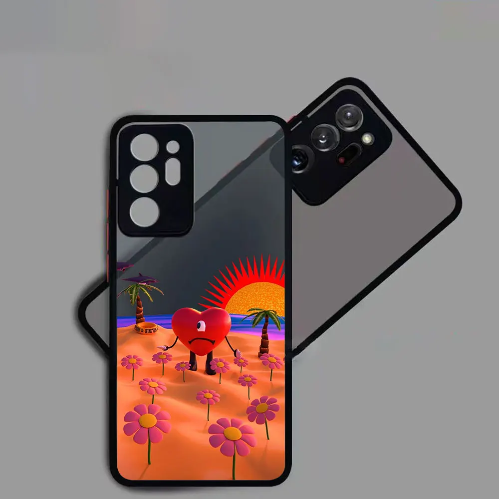 Yo Perreo Sola Bad Bunny Maluma Matte Case for Samsung Galaxy M62 M53 M52 M51 M33 M32 M31 M30S M23 M20 M10 J8 J7 J6 J5 J4 Case