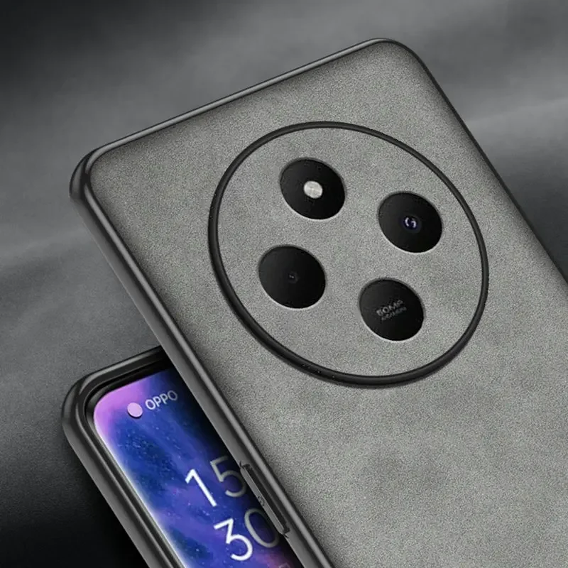 Роскошный чехол из овечьей кожи для Xiaomi Redmi 14C 4G 14R 13C защитный Ударопрочный