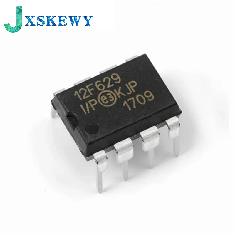 1 шт. PIC12F629-I/P PIC12F629 12F629 DIP-8, 8-контактные 8-битные микроконтроллеры CMOS на основе вспышки