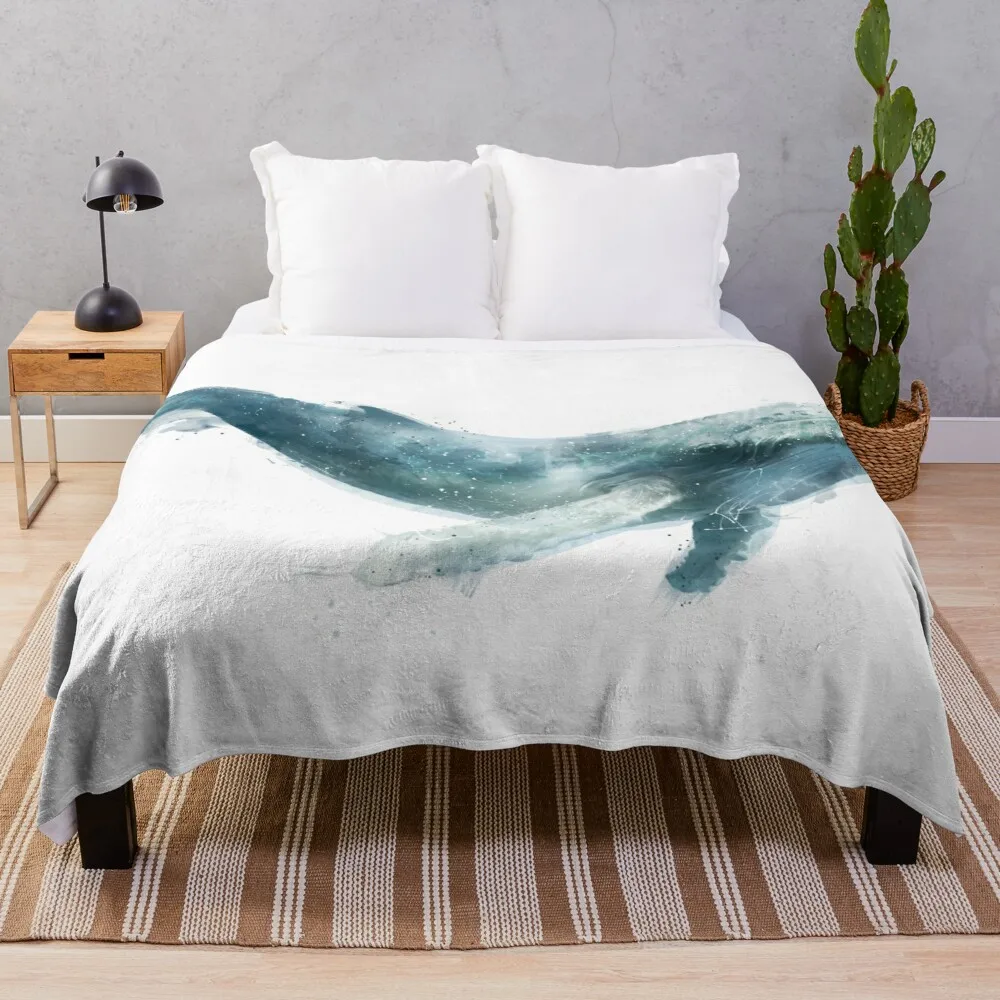 

Humpback Whale Throw Blanket Crochet Blanket Fur Blankets Single Blanket Blankets For Sofas