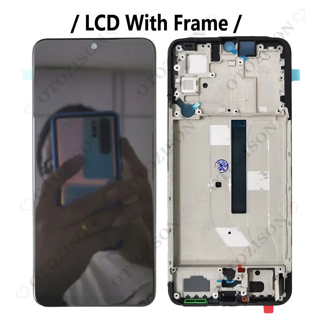 Ceny LCD Z Ramką Do Wyświetlacza Vivo V21 5G Ekran Dotykowy V2050 Montaż Czujnika Digitizera Wymiana Modułu LCD V21 5G