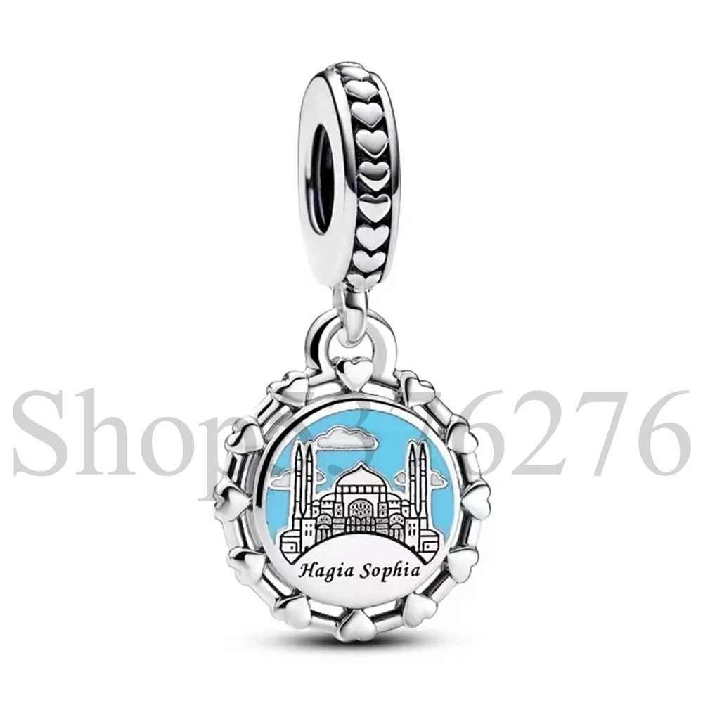 Бусина из стерлингового серебра 925 пробы Венесуэли Вьетнам флаг Украины сердце