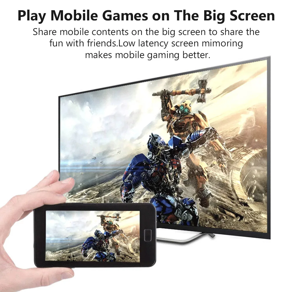 HD WiFi беспроводной модем TV Stick HDMI-совместим с 1080P Miracast DLNA Cast приемник для iOS Android Google