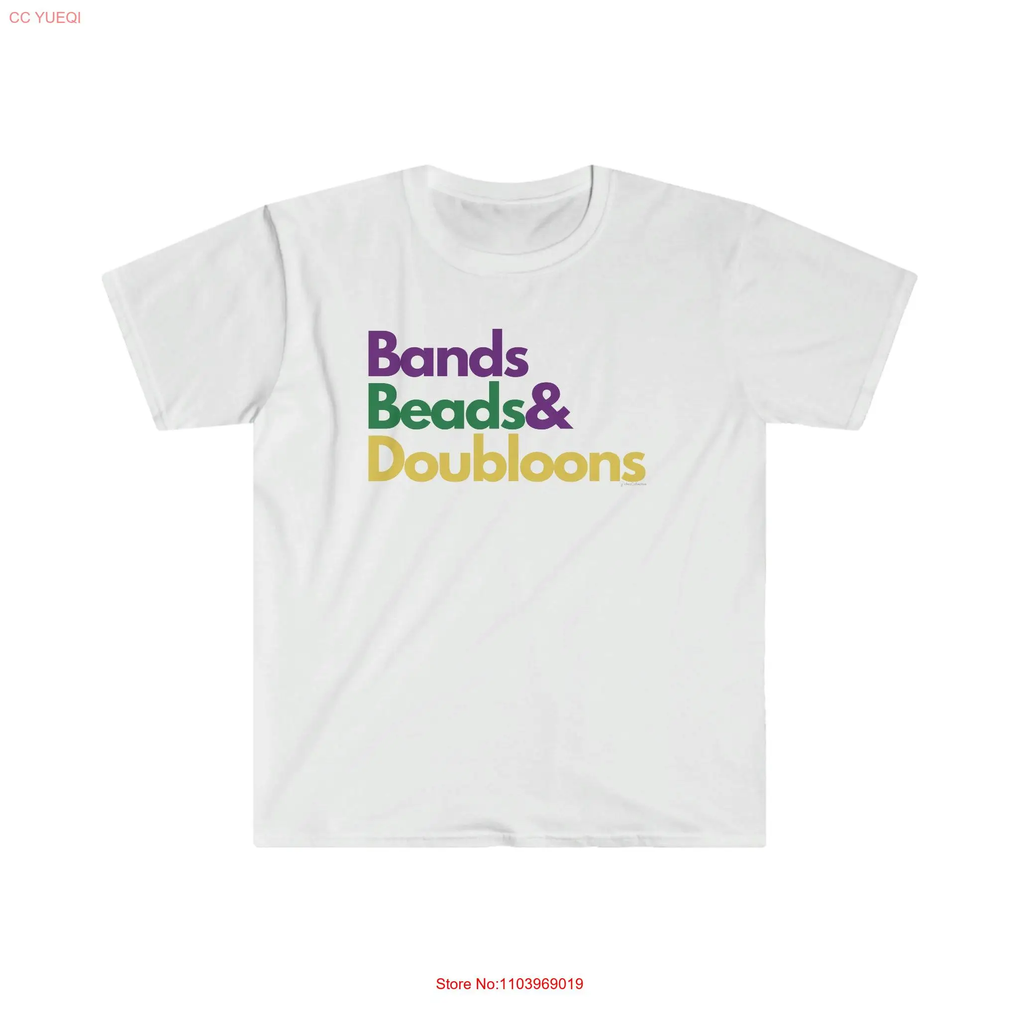 Футболка Bands Beads Doubloons с длинными или короткими рукавами