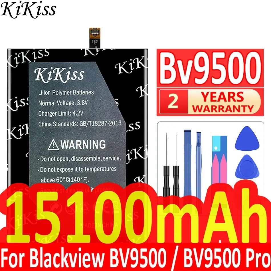 Аккумулятор KiKiss 15100 мАч BV 9500 для Blackview BV9500/BV9500 Pro BV9500Pro MT6763T 536380 Телефон
