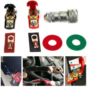 Car Accessories Auto Tool Quick Release Battery Terminal Cleaning Protection Kit Terminal Connectors Wire Cable Clamp