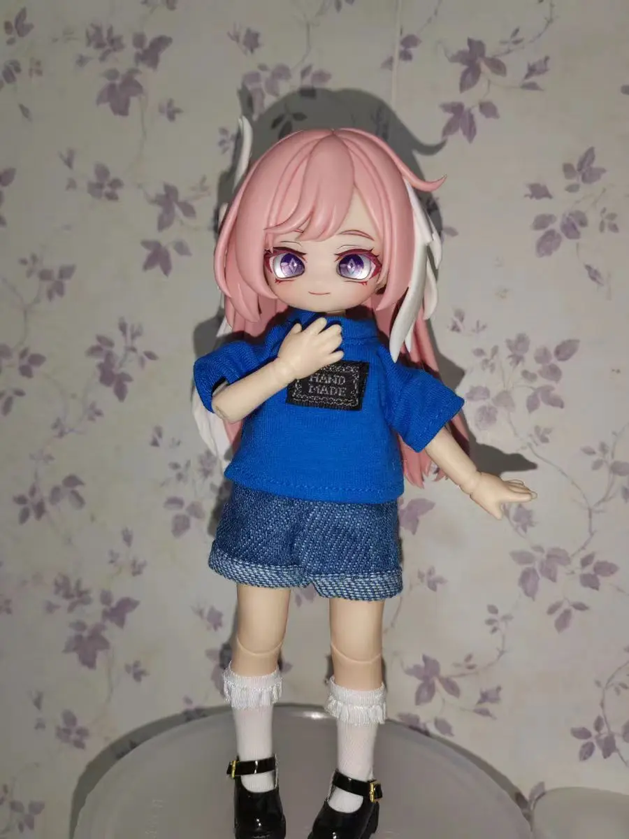 Волосы Elysia OB11 ГСК ручной работы индивидуальный парик Honkai: Star Rail 1/12 BJD Ob11 OB22 для